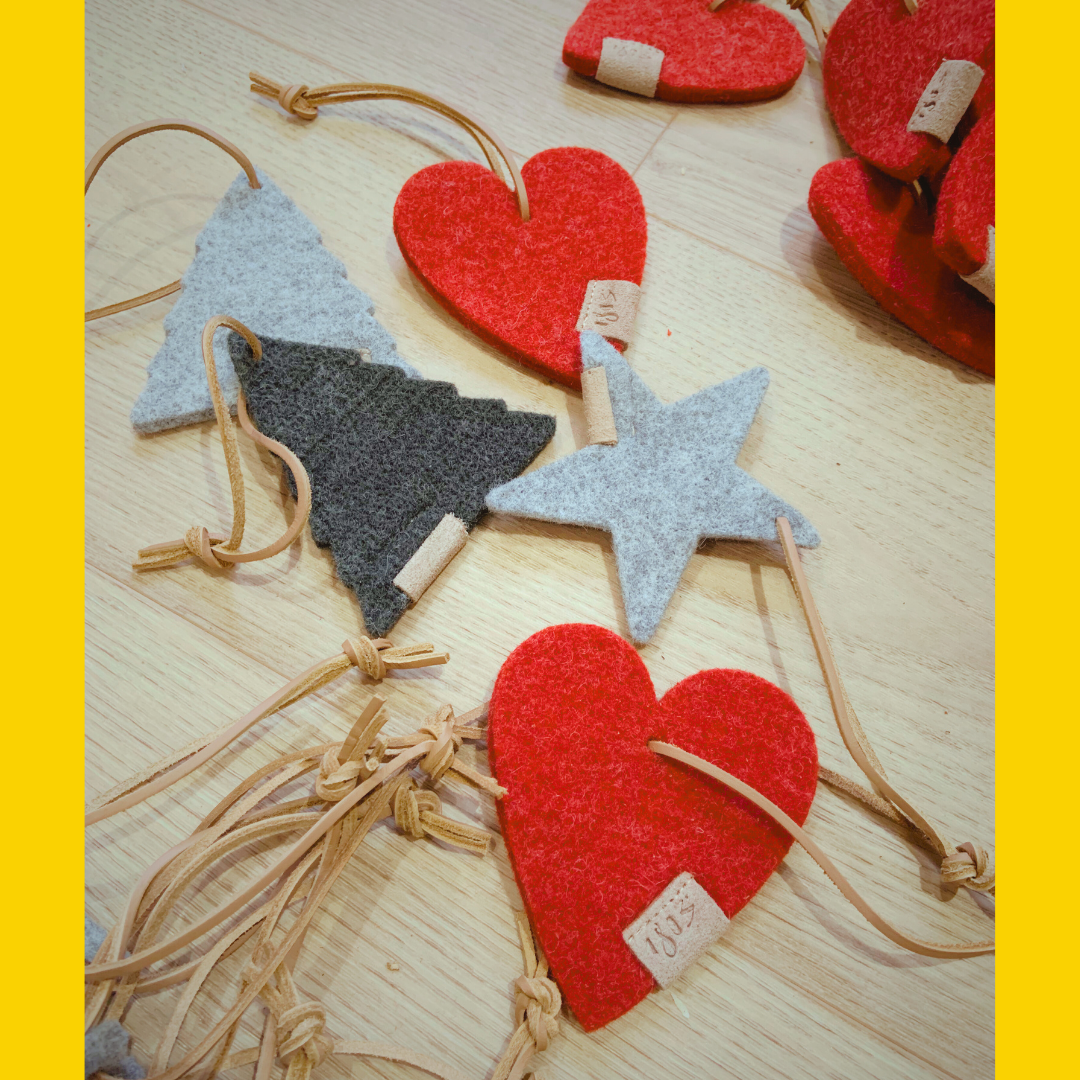 Les décorations en laine