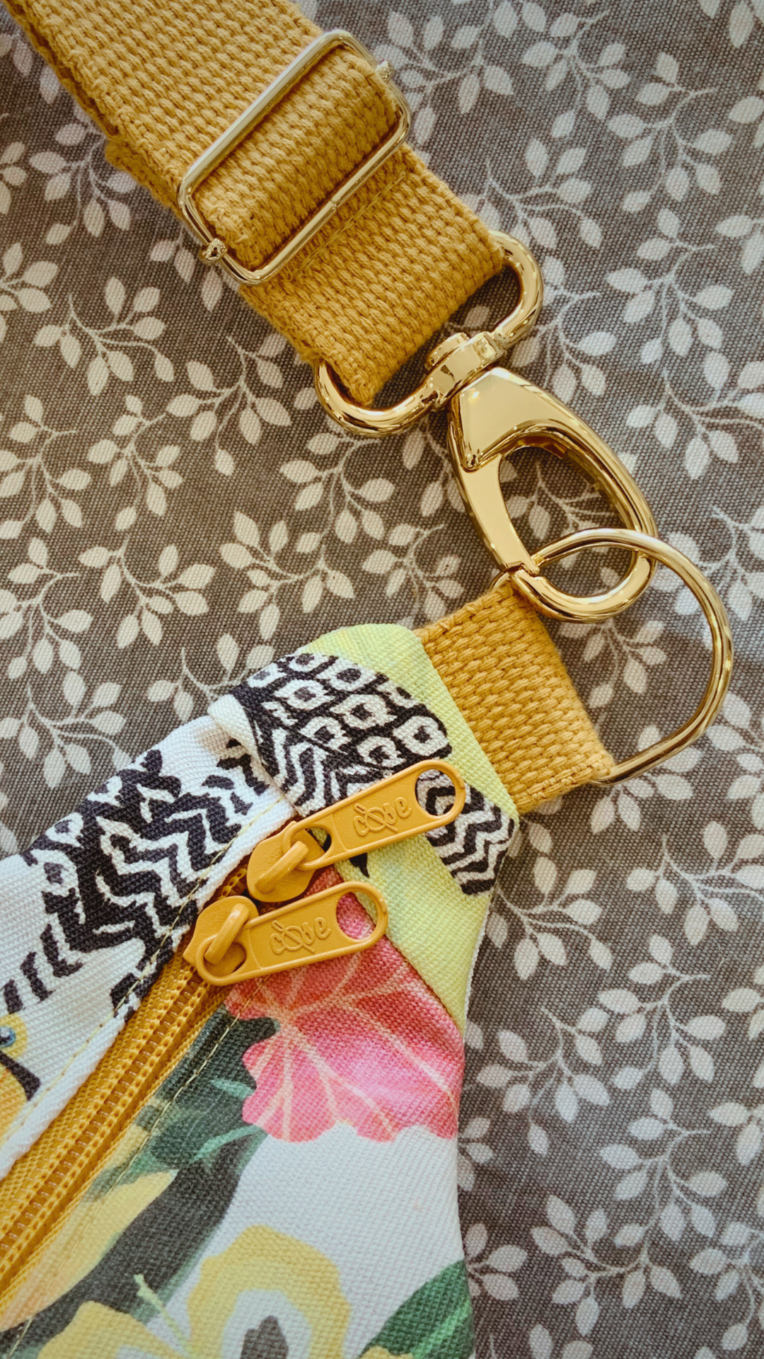 Sac banane fleuris LuGo n°1