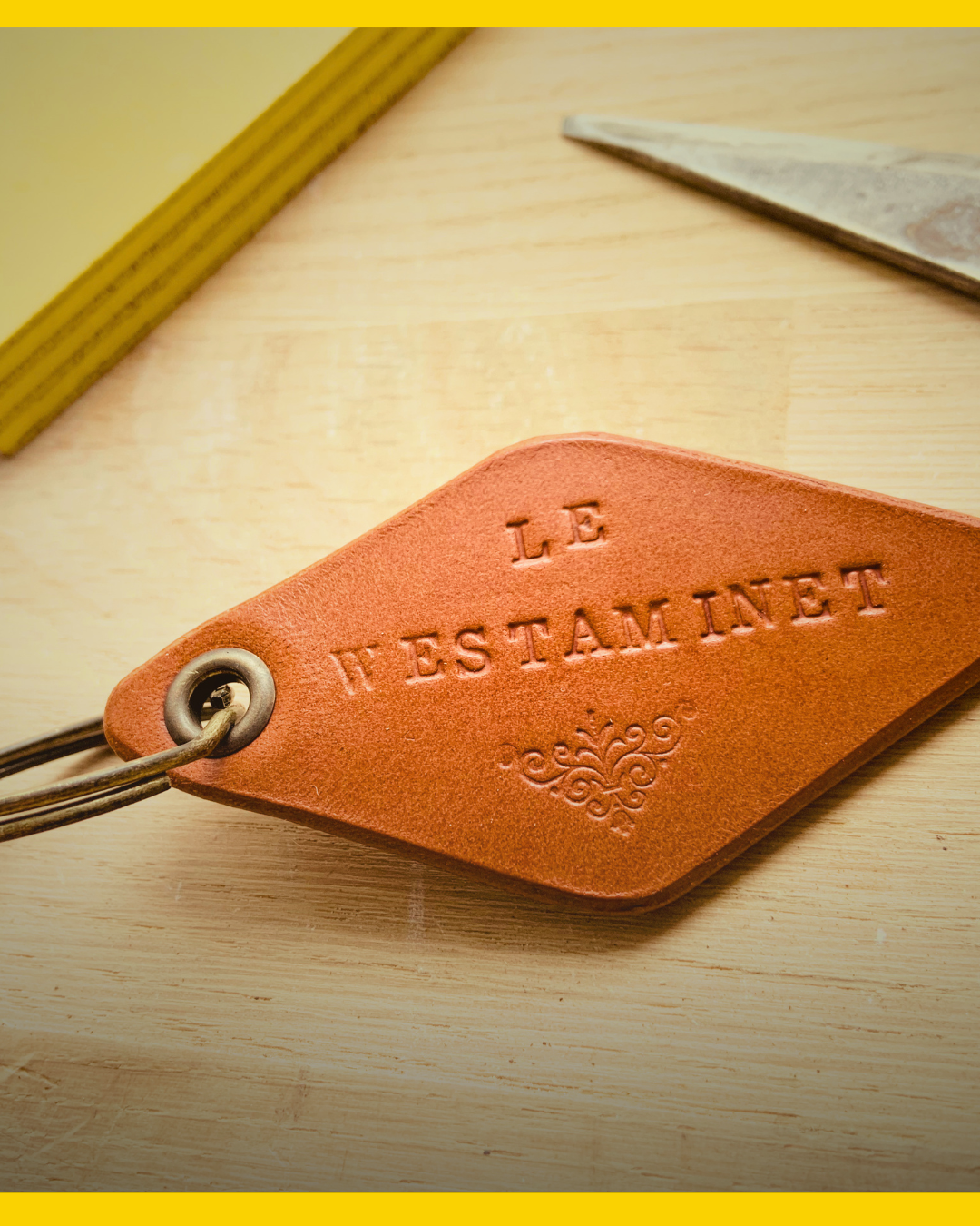 Le porte-clef personnalisable