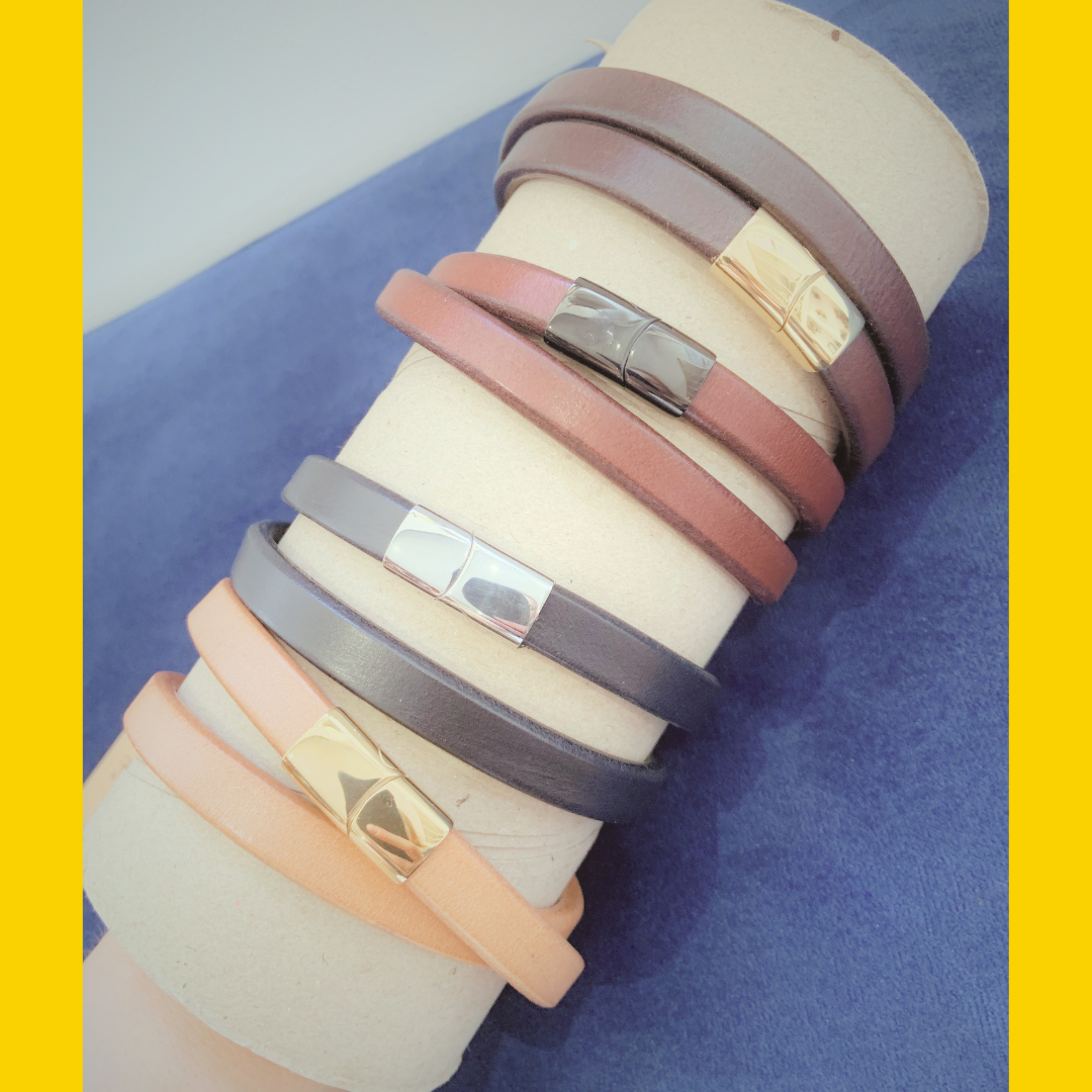 Le bracelet en cuir