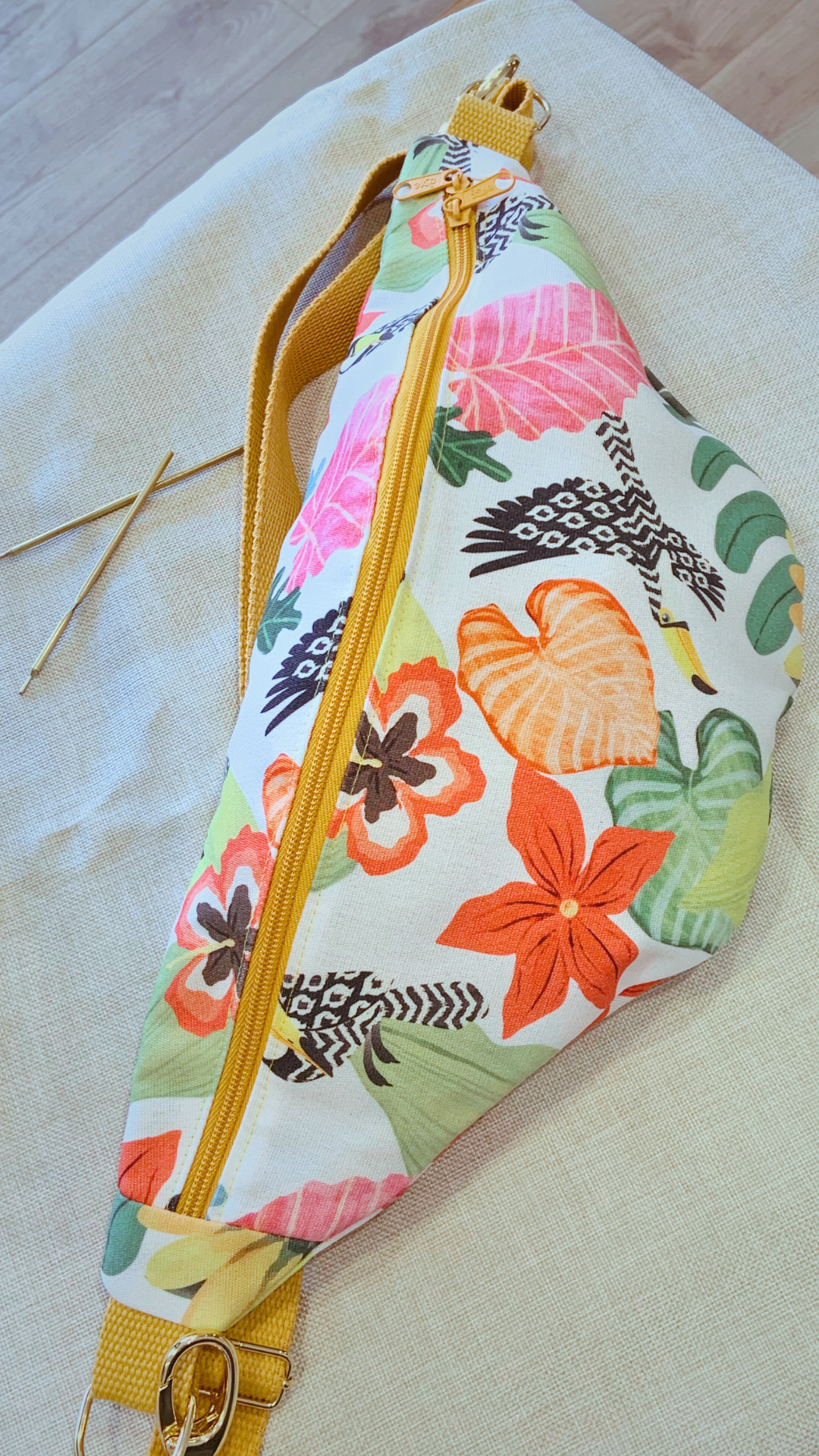 Sac banane fleuris LuGo n°2